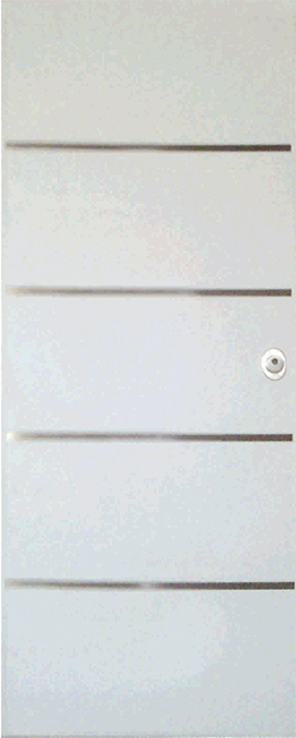 Paneles para exteriores - Aluminio - Mod. Inscrustaciones de Alumnios Inox.